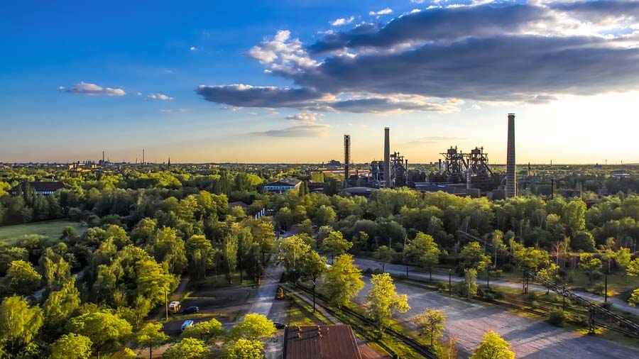 Ruhrgebiet Landschaftspark Nord Duisburg