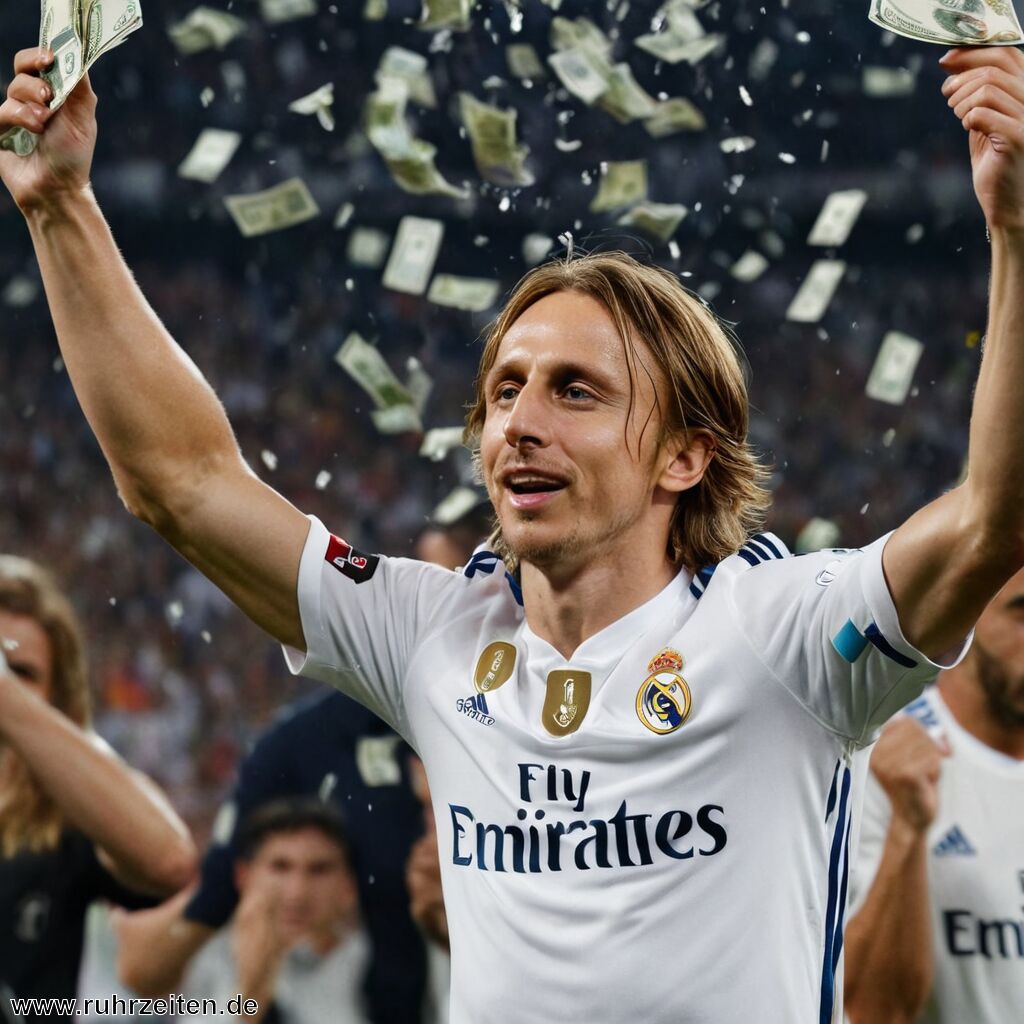 Luka Modric Vermögen » Was verdient der Fußball-Star