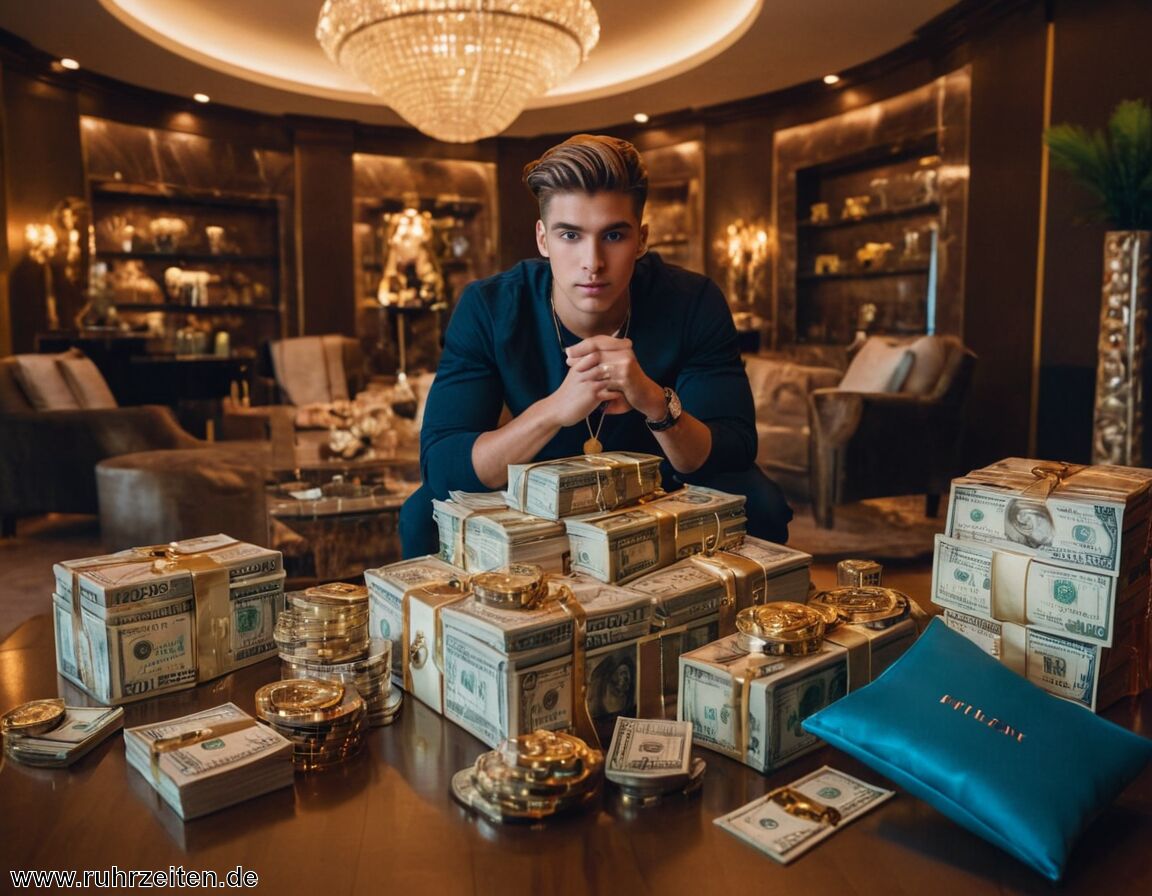 Einnahmen aus Werbedeals und Product Placements   - Egon Kowalski Vermögen » Wieviel hat der Influencer angesammelt