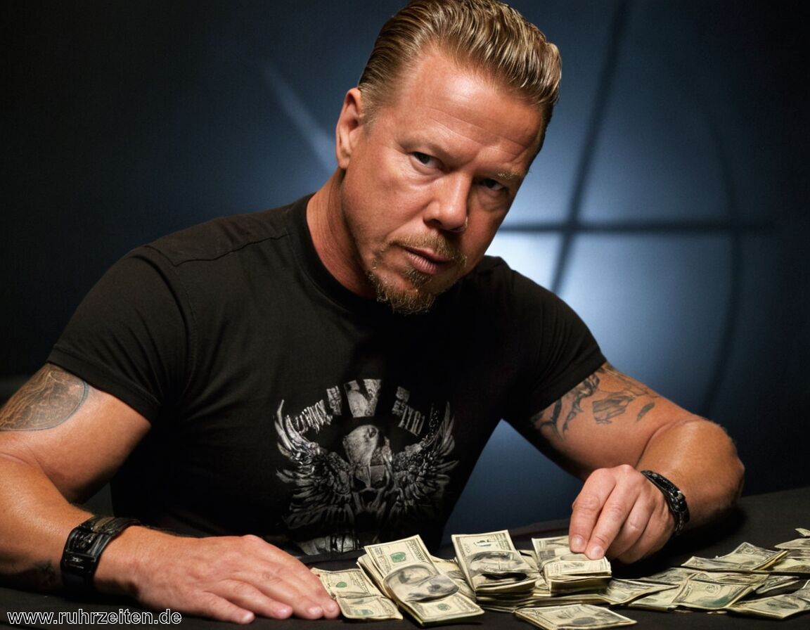 Beteiligungen an Musikrechten und Lizenzen - James Hetfield Vermögen » Das hat der Metallica-Star auf dem Konto