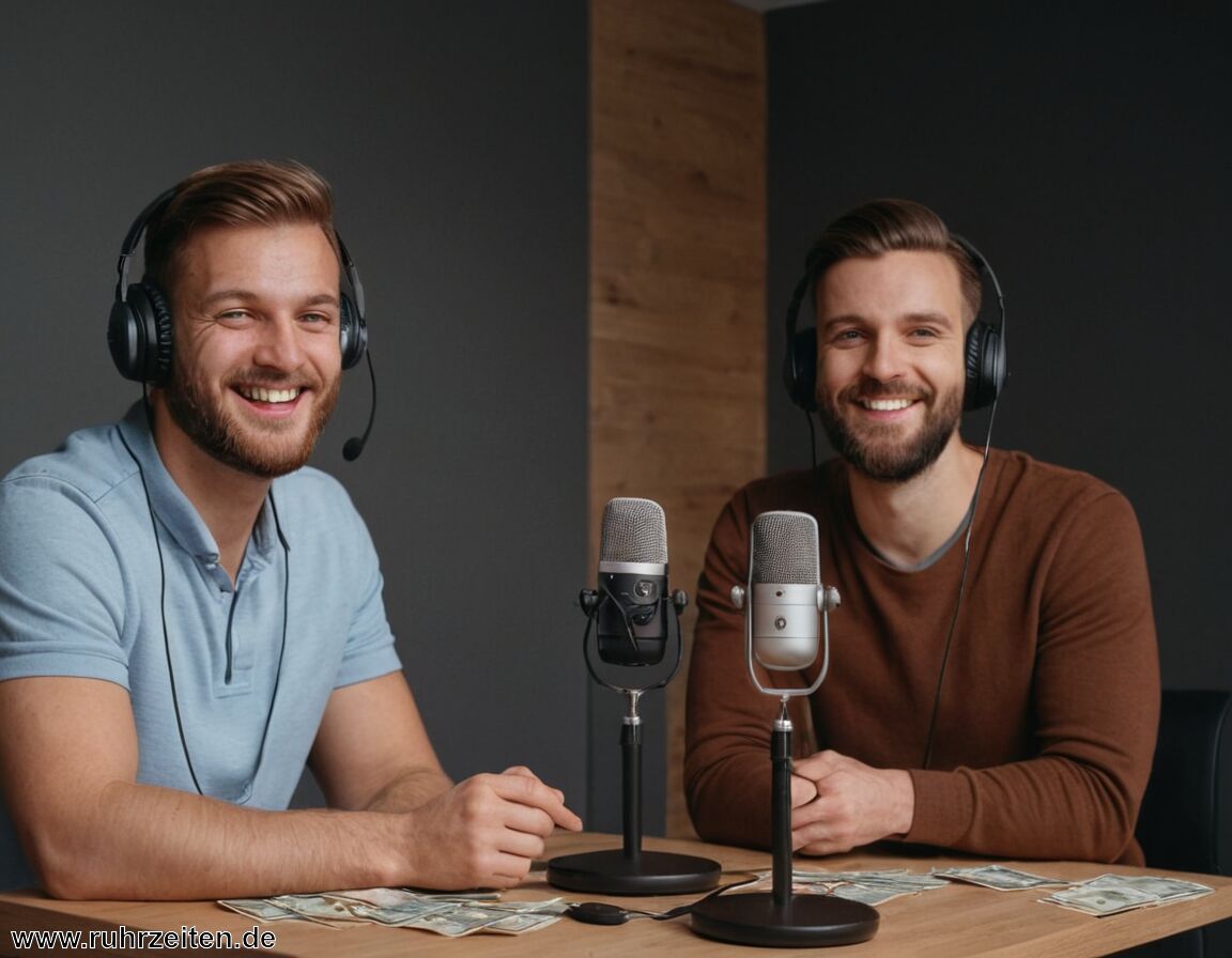 Podcasts und deren finanzieller Beitrag   - Dennis und Benni Wolter Vermögen » Das verdient das Brüder-Duo