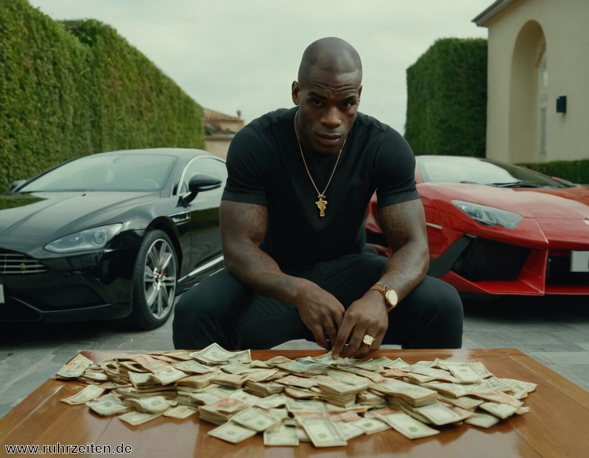 Private Investitionen und Unternehmensbeteiligungen   - Mario Balotelli Vermögen » Das besitzt der Profikicker