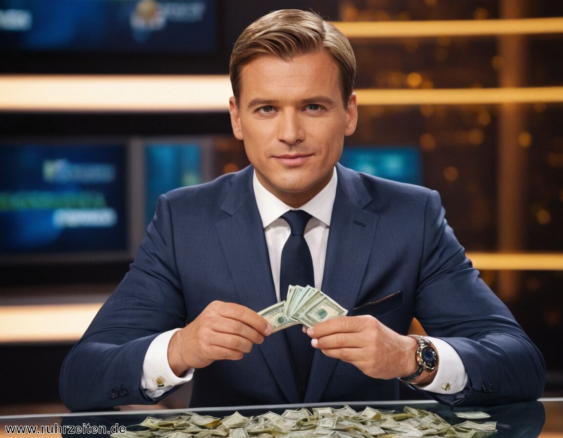 Werbedeals und Sponsoring als Einnahmequelle   - Steven Gätjen Vermögen » Die Einkünfte des Moderators