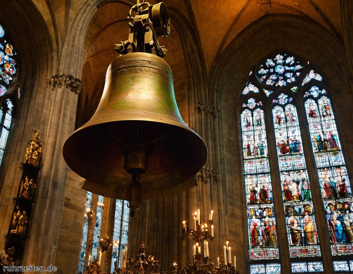 Deutschlands bekannteste große Glocke: der St. Petersglocke im Kölner Dom - Die 10 größten Glocken weltweit