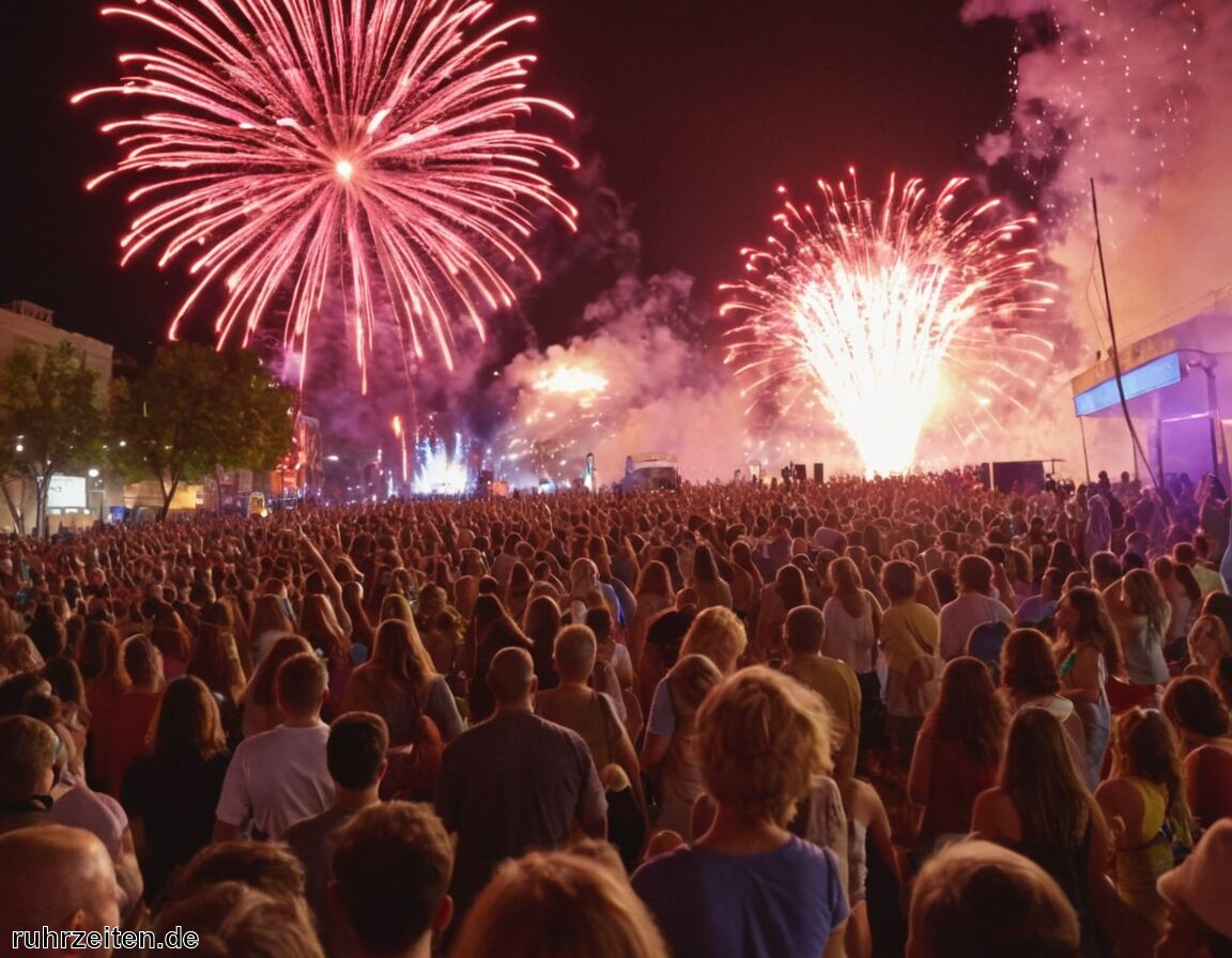 Züri Fäscht: Das größte Stadtfest der Schweiz findet alle drei Jahre in Zürich statt - Die Top 10 der größten Volksfeste weltweit