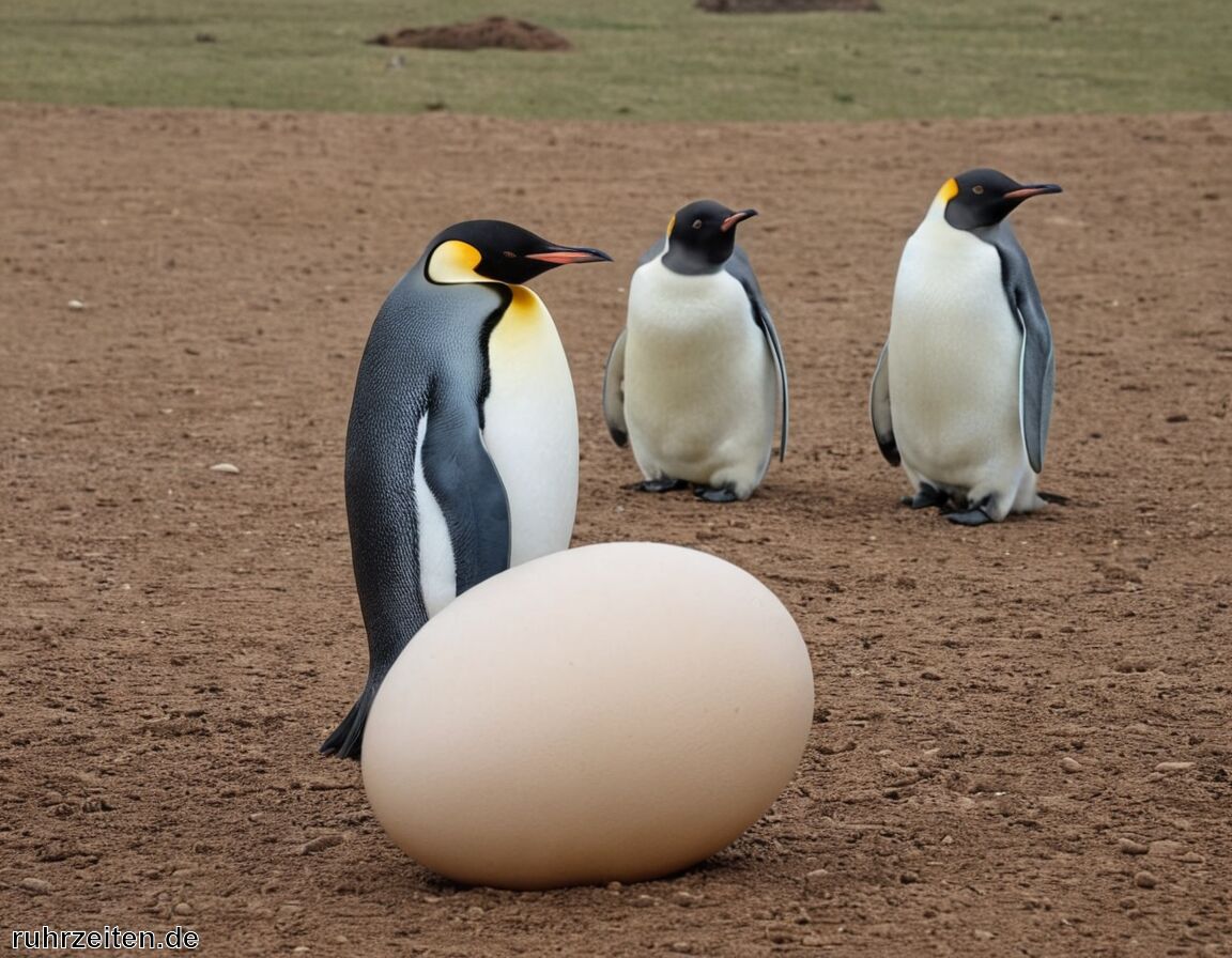 Kranich und Kaiserpinguin: Zwei Arten mit großen, besonderen Eiern - Die 10 größten Eier der Welt