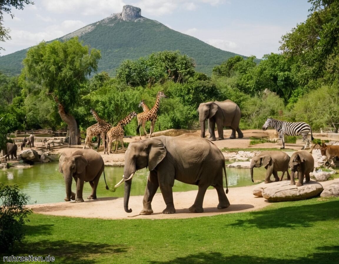 Einer der größten Zoos Europas mit 1.350.000 Besuchern im Jahr 2016 - Die 10 größten Tierparks weltweit