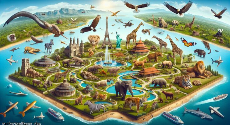 Die 10 größten Tierparks weltweit