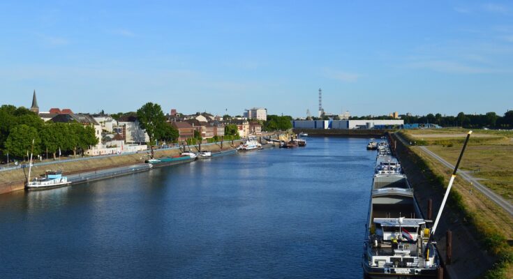 port, ruhrort, duisburg, ship, nature, water, north rhine westphalia, ruhrpott, industry