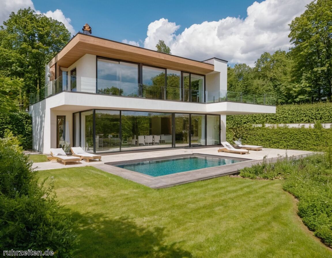 Großzügige Villen in Randlagen des Ruhrgebiets - Immobilien im Ruhrgebiet - Auch hier gibt es Luxus - diese Immobilienarten sind besonders gefragt