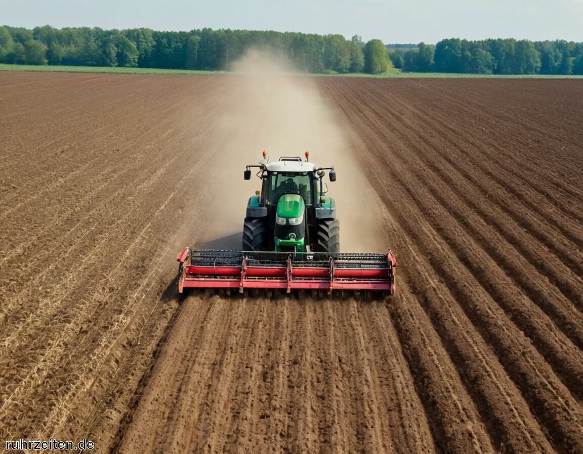 Bodenbearbeitungsgeräte für bessere Fruchtbarkeit - Diese Maschinen und Tools Nutzen Landwirte rund um die Ruhr