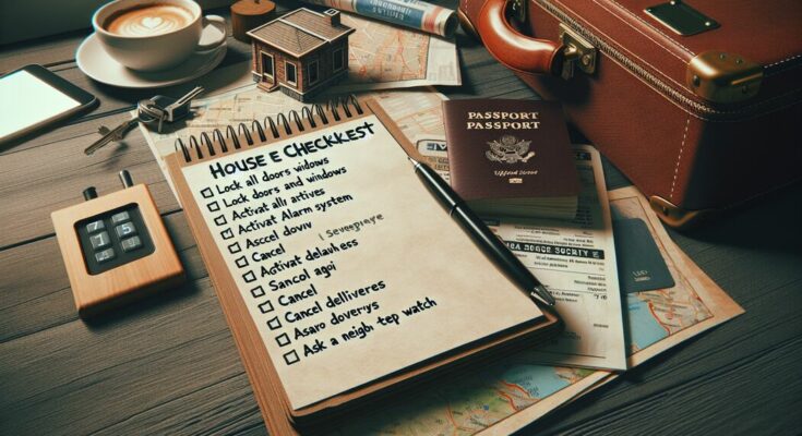 Haus sichern bei Abwesenheit: Checkliste für eine sorgenfreie Reise