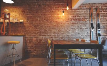 brick wall, chairs, furniture, interior design, lights, restaurant, table, rustic, interior decoration, restaurant, restaurant, restaurant, restaurant, restaurant, table